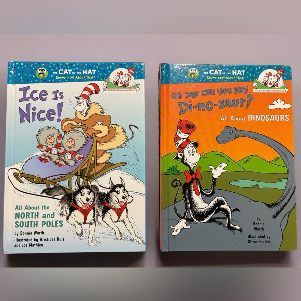 🌺 Set of 2 Dr. Seuss Books
